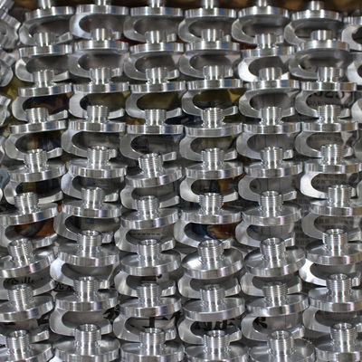 Anodizing Silver CNC Các thành phần gia công chính xác, các bộ phận tiện bằng nhôm ODM
