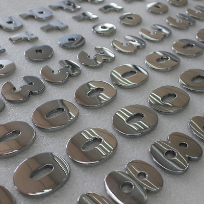 In 3D Tạo mẫu CNC nhanh chóng với bề mặt mạ Chrome được đánh bóng