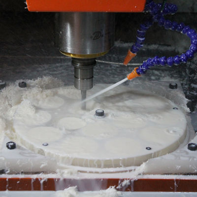 Bộ phận nhựa PP cơ khí CNC tùy chỉnh Chà nhám Bề mặt hoàn thiện